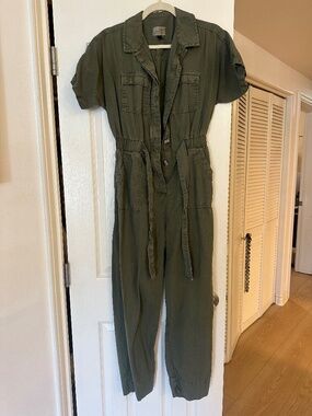 Universal Thread - olive green - utility jumpsuit